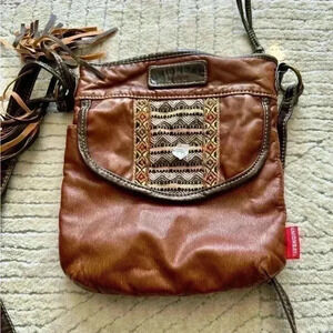 Union bay leather crossbody purse
